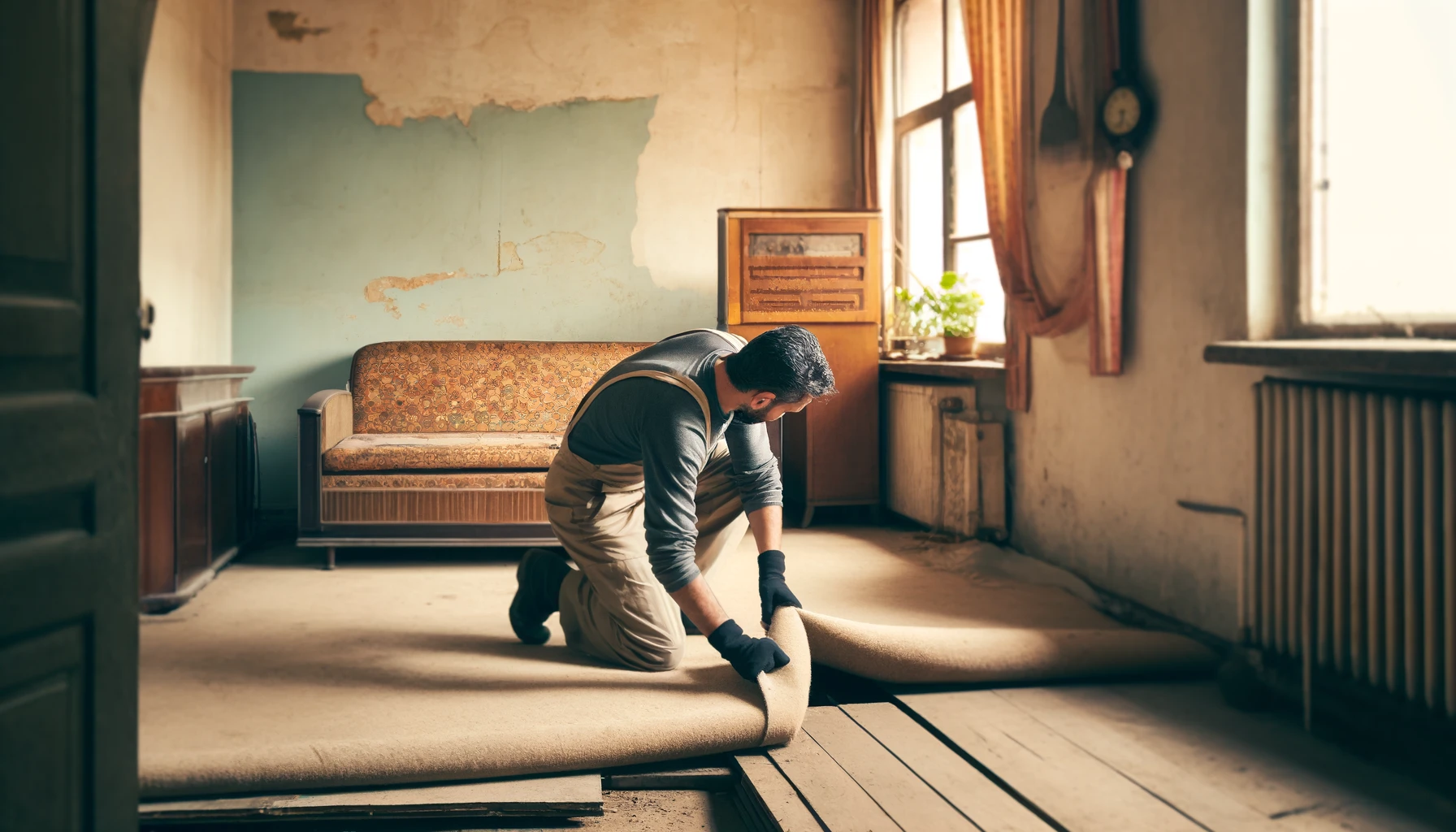 Professional carpet removal and disposal service- Top Wasters
